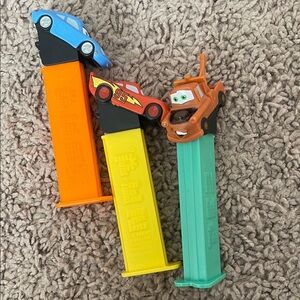 Three Cars Themed Pez‎ Dispensers